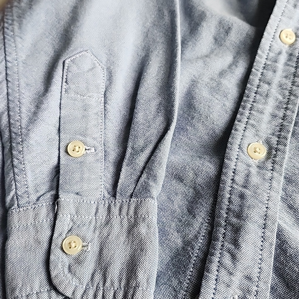 Ralph Lauren Light Blue Button-Down Oxford Shirt - Picture 4 of 5